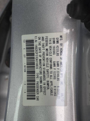 2014 Honda Accord LX