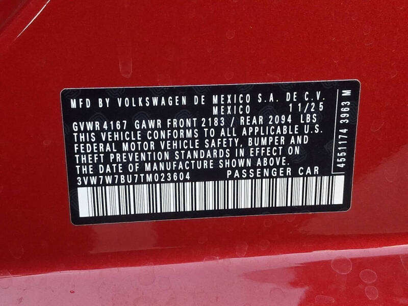 2026 Volkswagen Jetta SE