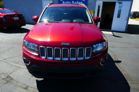 2017 Jeep Compass for sale at SCHERERVILLE AUTO SALES in Schererville IN