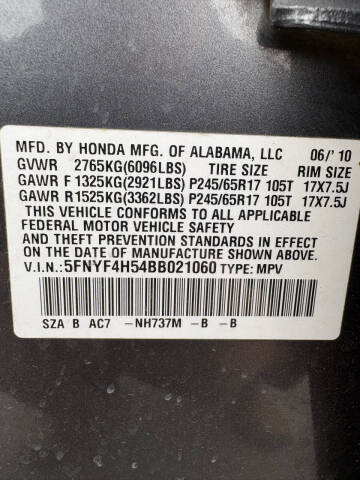 2011 Honda Pilot EX-L