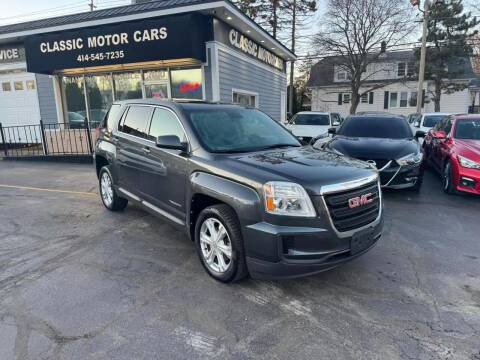 2017 GMC Terrain for sale at CLASSIC MOTOR CARS in West Allis WI