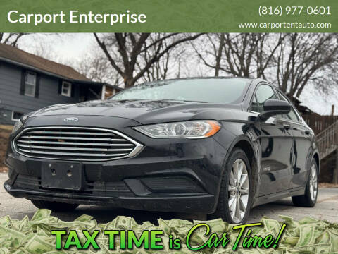 2017 Ford Fusion Hybrid for sale at Carport Enterprise in Kansas City MO