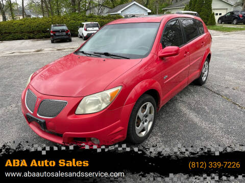 2005 Pontiac Vibe for sale at ABA Auto Sales in Bloomington IN