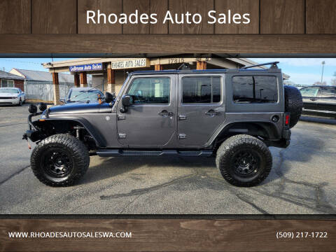 2018 Jeep Wrangler JK Unlimited for sale at Rhoades Auto Sales in Spokane Valley WA