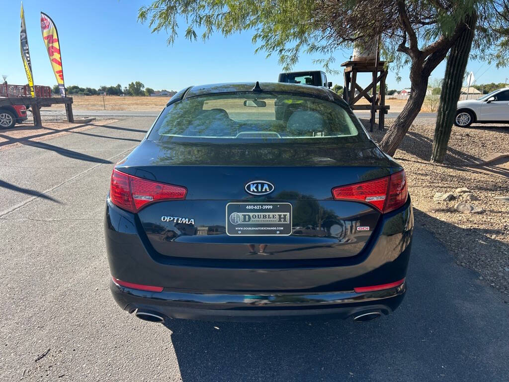 2012 Kia Optima for sale at Big 3 Automart At Double H Auto Ranch in QUEEN CREEK, AZ