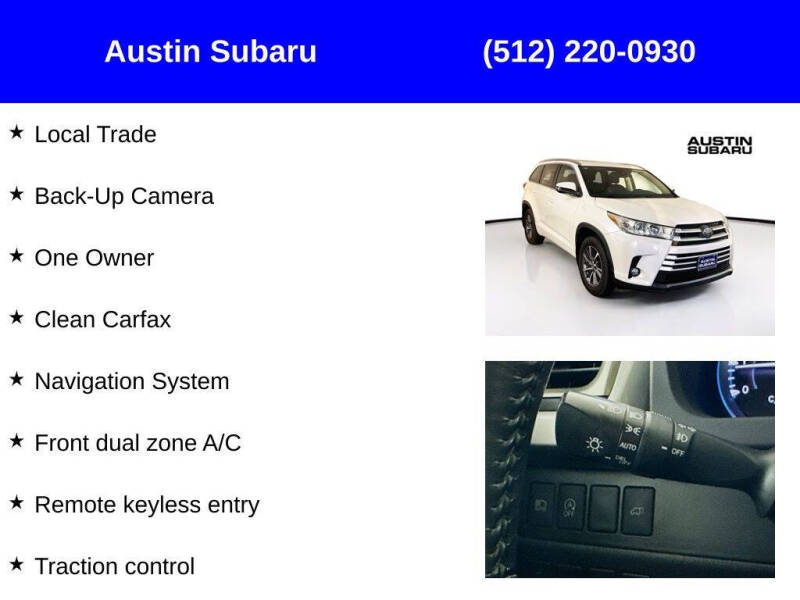 2018 Toyota Highlander XLE