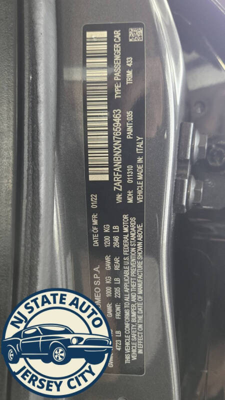 2022 Alfa Romeo Giulia Ti