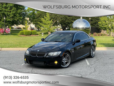 2013 BMW 3 Series for sale at WOLFSBURG MOTORSPORT INC in Shawnee KS