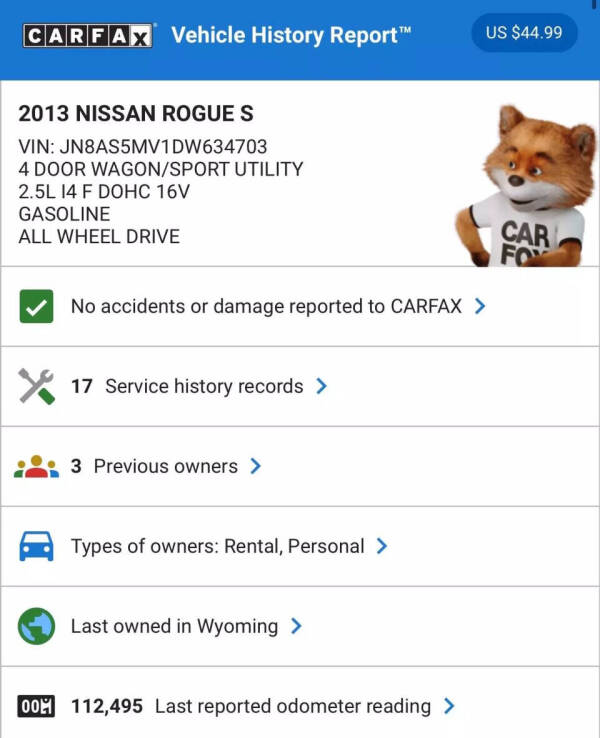 2013 Nissan Rogue