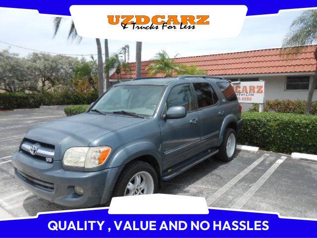 Blue 2006 Toyota Sequoia SR5 SR5 4dr SUV 1