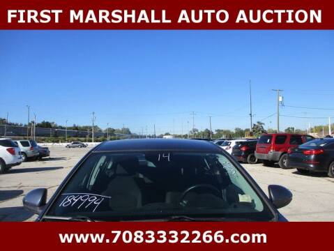 2014 Chevrolet Cruze for sale at First Marshall Auto Auction in Harvey IL