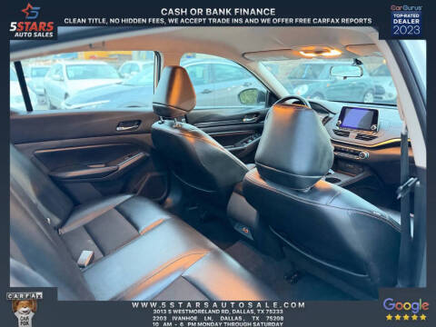 2019 Nissan Altima 2.5 SR