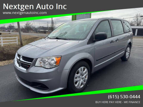 2013 Dodge Grand Caravan for sale at Nextgen Auto Inc in Smithville TN