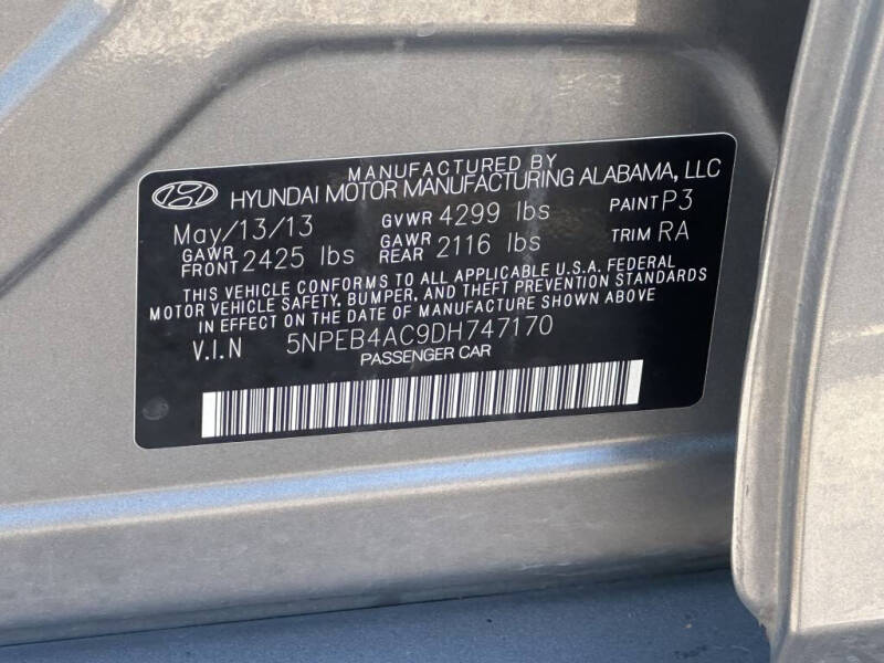 2013 Hyundai Sonata GLS