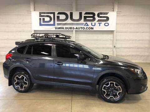 2015 Subaru XV Crosstrek for sale at DUBS AUTO LLC in Clearfield UT