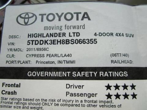 2011 Toyota Highlander Limited