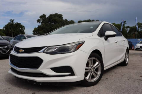 2017 Chevrolet Cruze for sale at OCEAN AUTO SALES in Miami FL