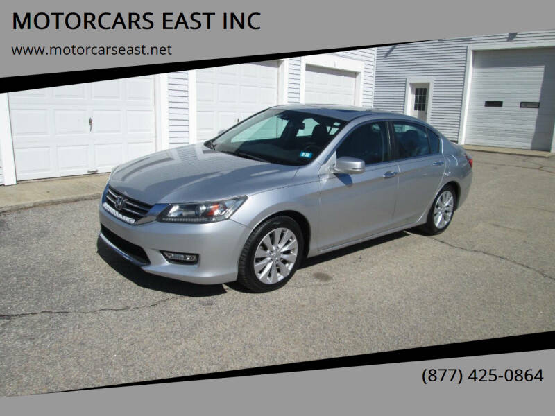 2014 Honda Accord for sale at MOTORCARS EAST INC in Derry NH