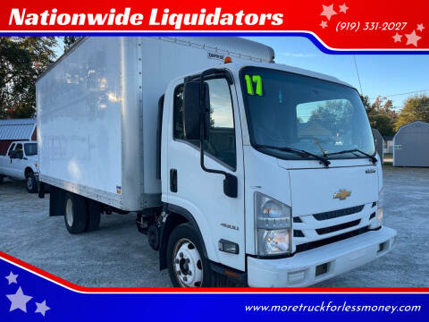 2017 Chevrolet 4500 LCF for sale at Nationwide Liquidators in Angier NC