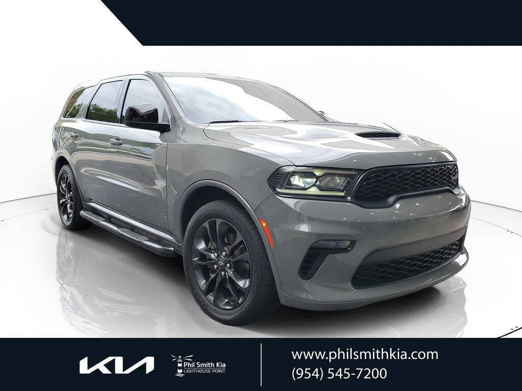 Gray 2022 Dodge Durango GT GT 4dr SUV 1