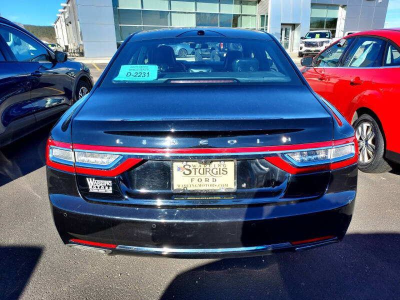 2017 Lincoln Continental Reserve