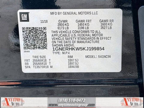 2019 Chevrolet Traverse LT Leather