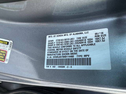 2019 Honda Odyssey EX-L