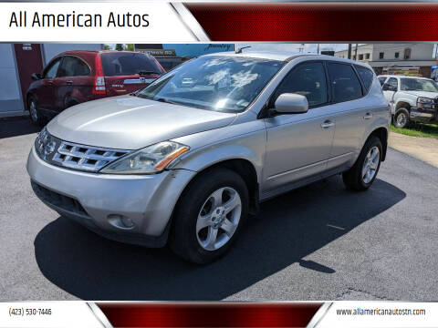 2004 Nissan Murano for sale at All American Autos in Kingsport TN