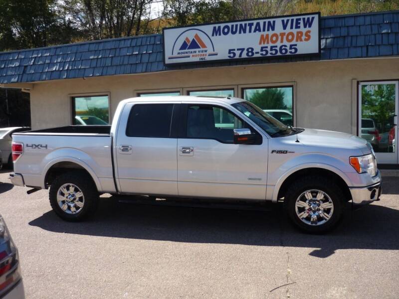 2012 Ford F-150 for sale at Mountain View Motors Inc in Colorado Springs CO