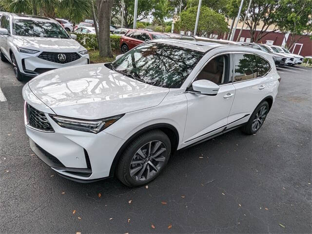 Used 2025 Acura MDX Technology Package with VIN 5J8YD9H48SL000804 for sale in Lighthouse Point, FL