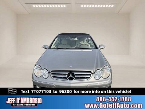 2007 Mercedes-Benz CLK for sale at Jeff D'Ambrosio Auto Group in Downingtown PA