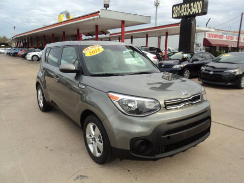 2018 Kia Soul for sale at Auto Selection of Houston in Houston TX