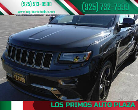 2015 Jeep Grand Cherokee for sale at Los Primos Auto Plaza in Brentwood CA