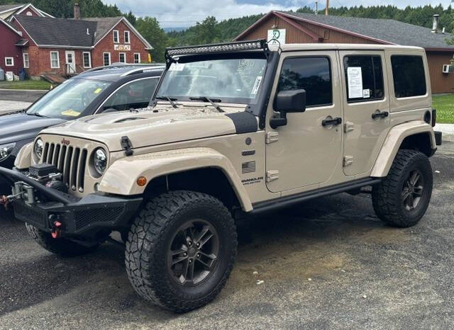 2016 Jeep Wrangler Unlimited Sahara 75th Anniversary