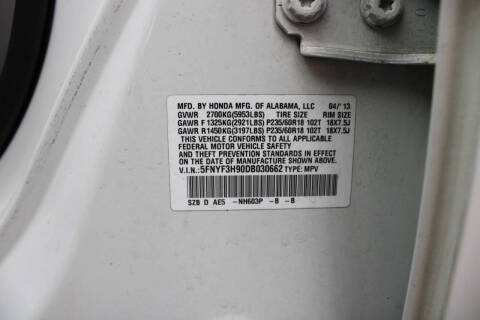 2013 Honda Pilot Touring