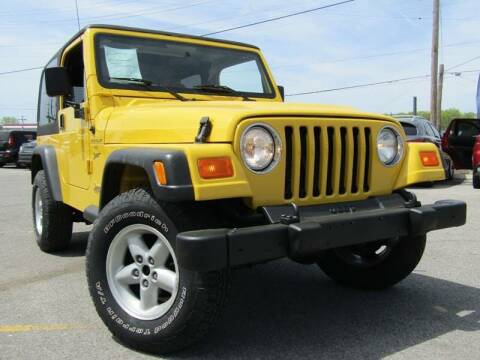 2001 Jeep Wrangler for sale at A & A IMPORTS OF TN in Madison TN