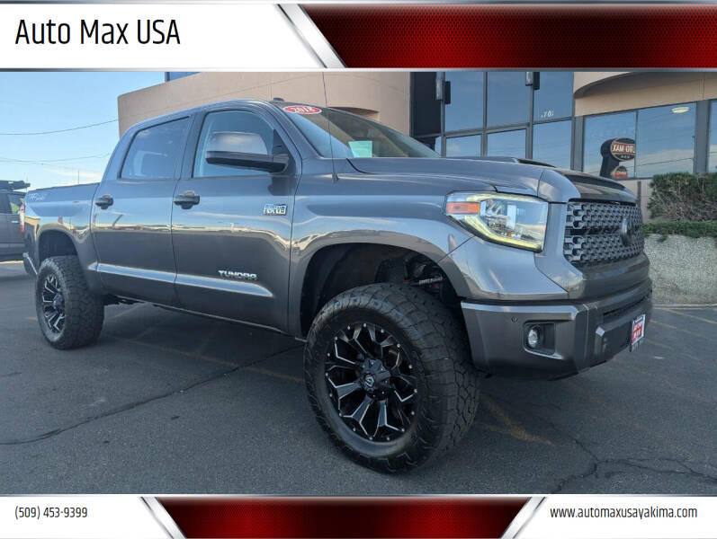 2018 Toyota Tundra for sale at Auto Max USA in Puyallup WA