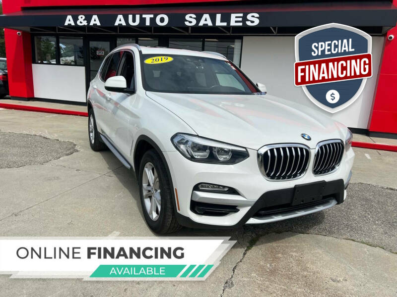 2019 BMW X3 for sale at A&A Auto Sales in Fairhaven MA