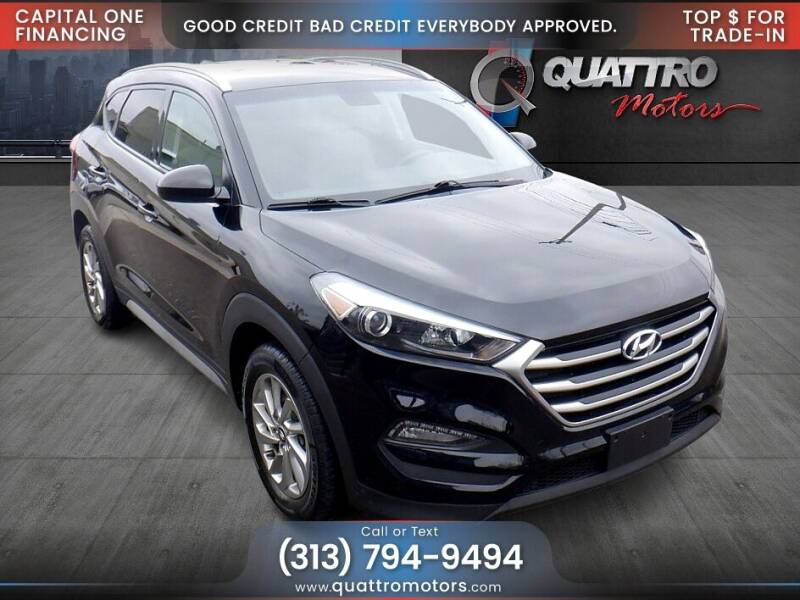 2018 Hyundai Tucson for sale at Quattro Motors in Redford MI