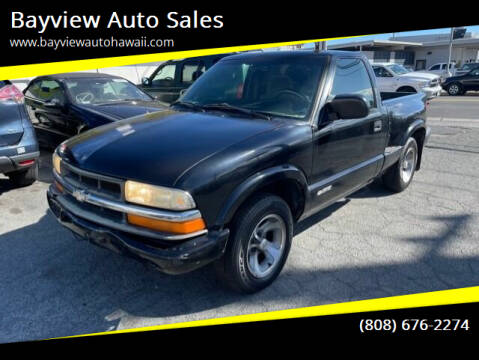 2002 Chevrolet S-10 for sale at Bayview Auto Sales in Waipahu HI