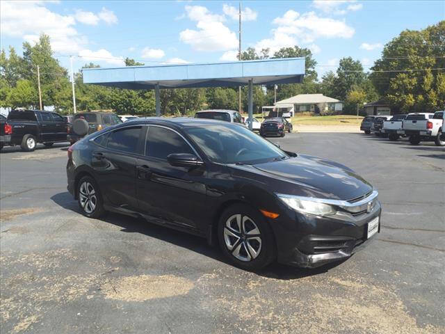 2016 Honda Civic for sale at HOWERTON'S AUTO SALES in Stillwater OK