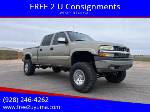 2002 Chevrolet Silverado 1500HD for sale at FREE 2 U Consignments in Yuma AZ