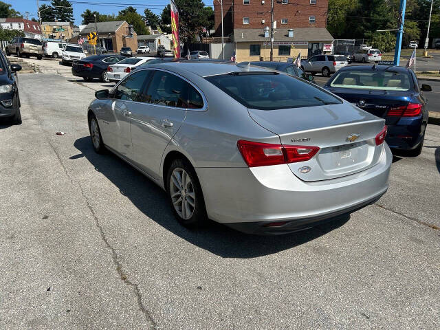 2017 Chevrolet Malibu for sale at Treen and Byrne Auto Sales Inc. in Upper Darby, PA