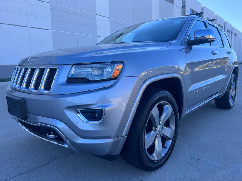 Used 2014 Jeep Grand Cherokee Overland with VIN 1C4RJFCG1EC245430 for sale in Elmhurst, IL