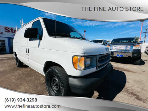 2002 Ford E-Series for sale at The Fine Auto Store in Imperial Beach CA