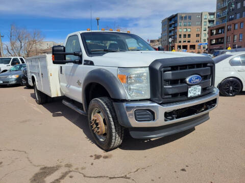 2012 Ford F-550 Super Duty for sale at BERKENKOTTER MOTORS in Brighton CO