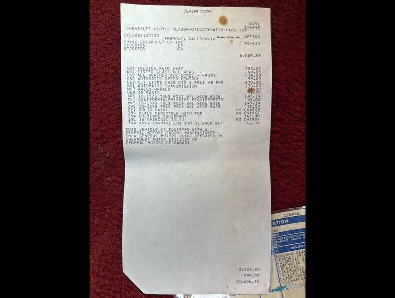 1979 Chevrolet Blazer