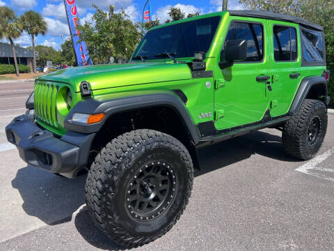 2018 Jeep Wrangler Unlimited for sale at Bay City Autosales in Tampa FL