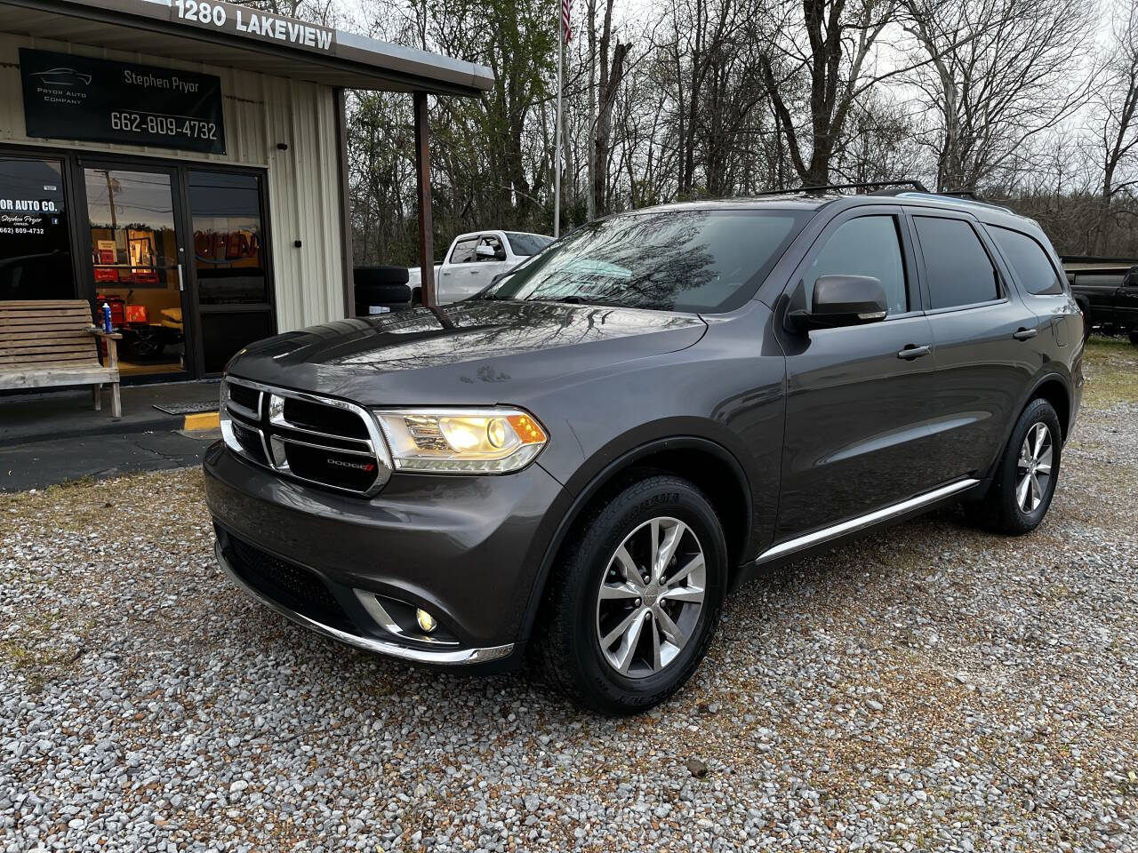 Gray 2016 Dodge Durango Limited Limited 4dr SUV 1