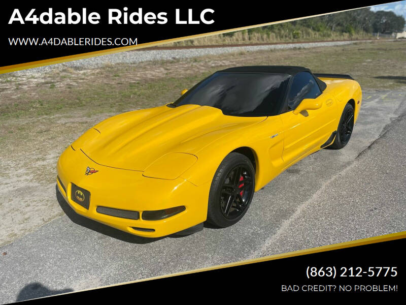 2001 Chevrolet Corvette for sale at A4dable Rides LLC in Haines City FL